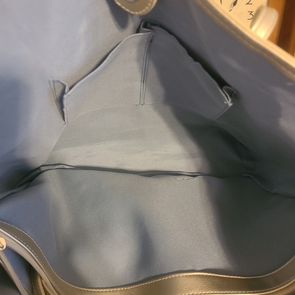 Libby Edelman denim with silver sparkles bag and wristlet, Very Pretty! - Picture 8 of 8